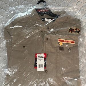 Wrangler Men's Tan Utility Jacket